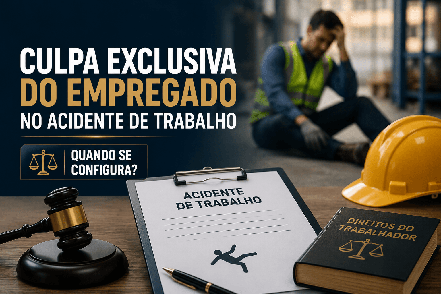 Culpa exclusiva do empregado no acidente de trabalho: quando ela realmente se configura?