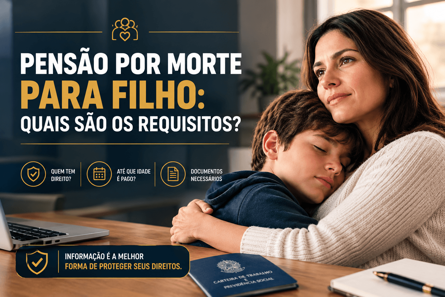 Pensão por morte para filho: quais são os requisitos?
